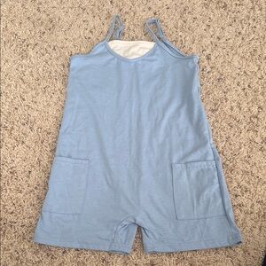 SHEIN Light Blue Kids Bodysuit